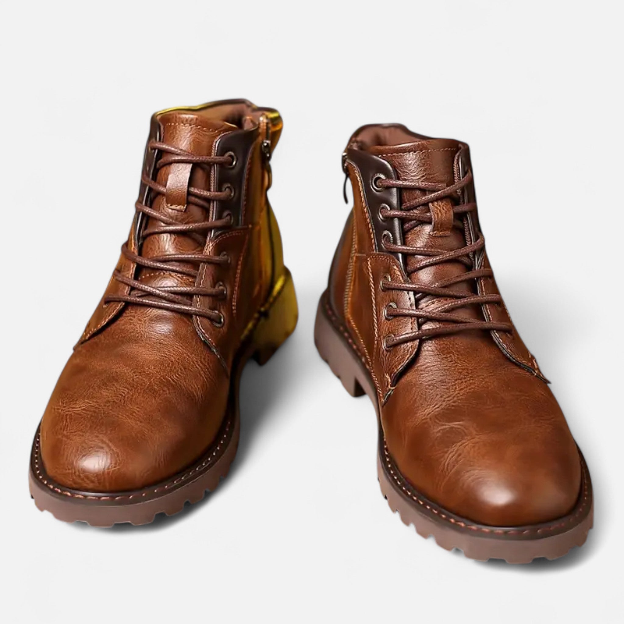 Elvaine | Men’s Lace-Up Boots – Classic Everyday Elegance