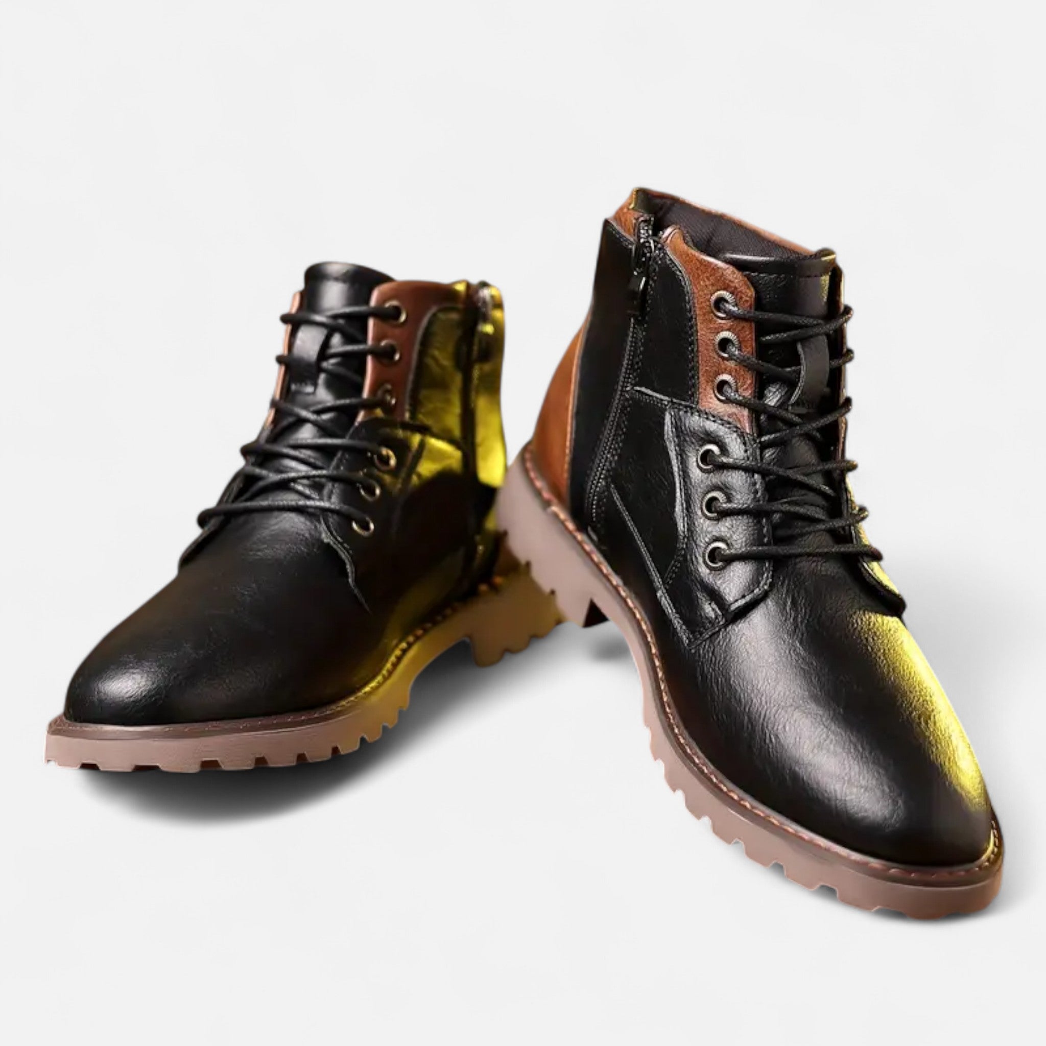 Elvaine | Men’s Lace-Up Boots – Classic Everyday Elegance