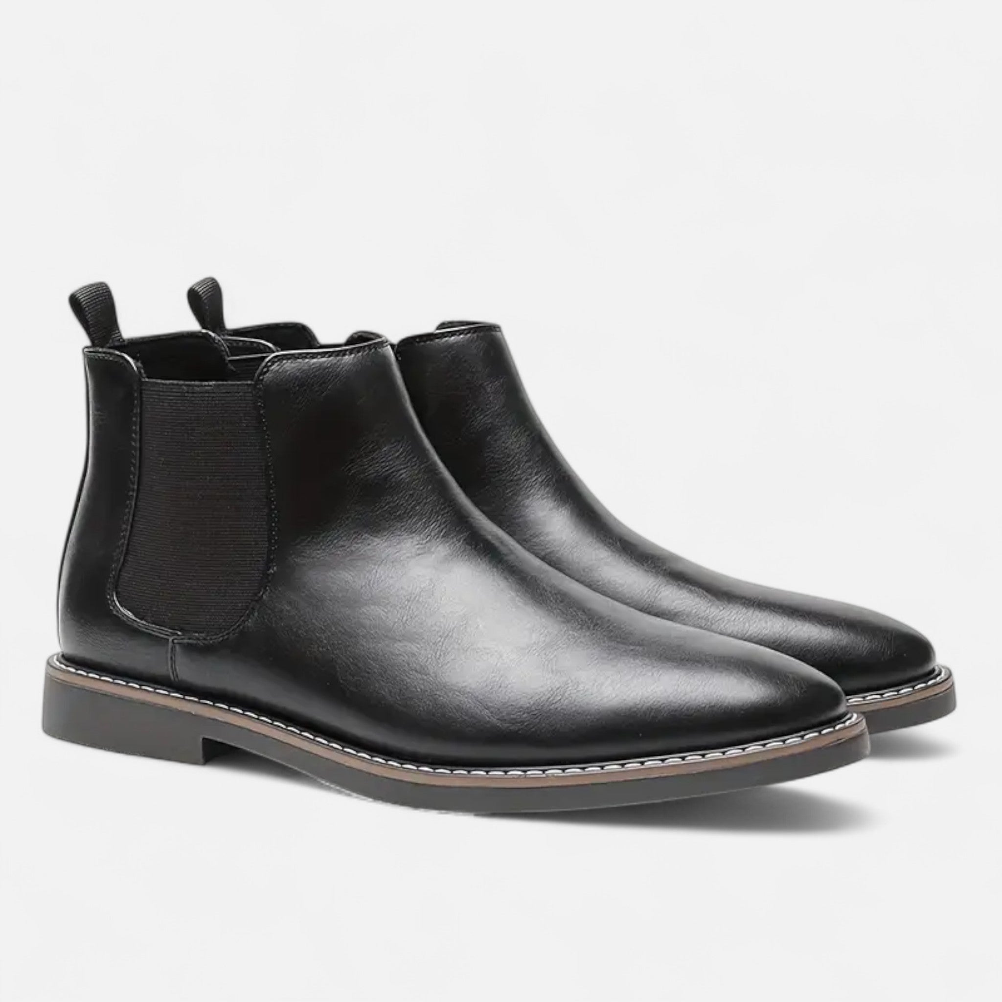 Elvaine | Men’s Vintage Boots – Classic Round-Toe Style