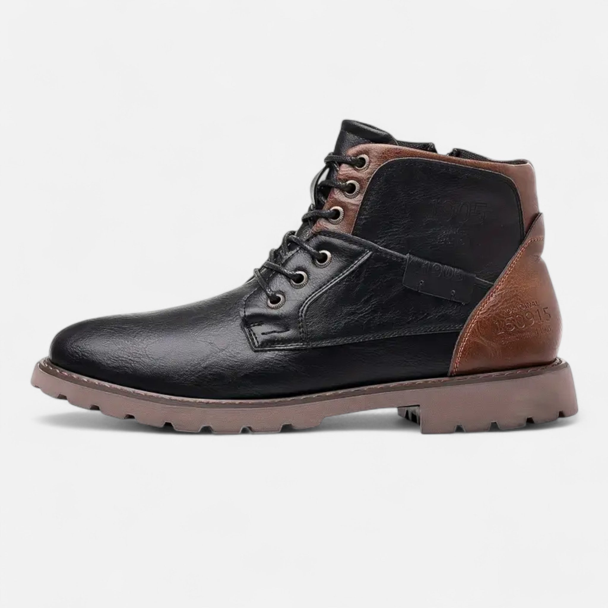 Elvaine | Men’s Lace-Up Boots – Classic Everyday Elegance