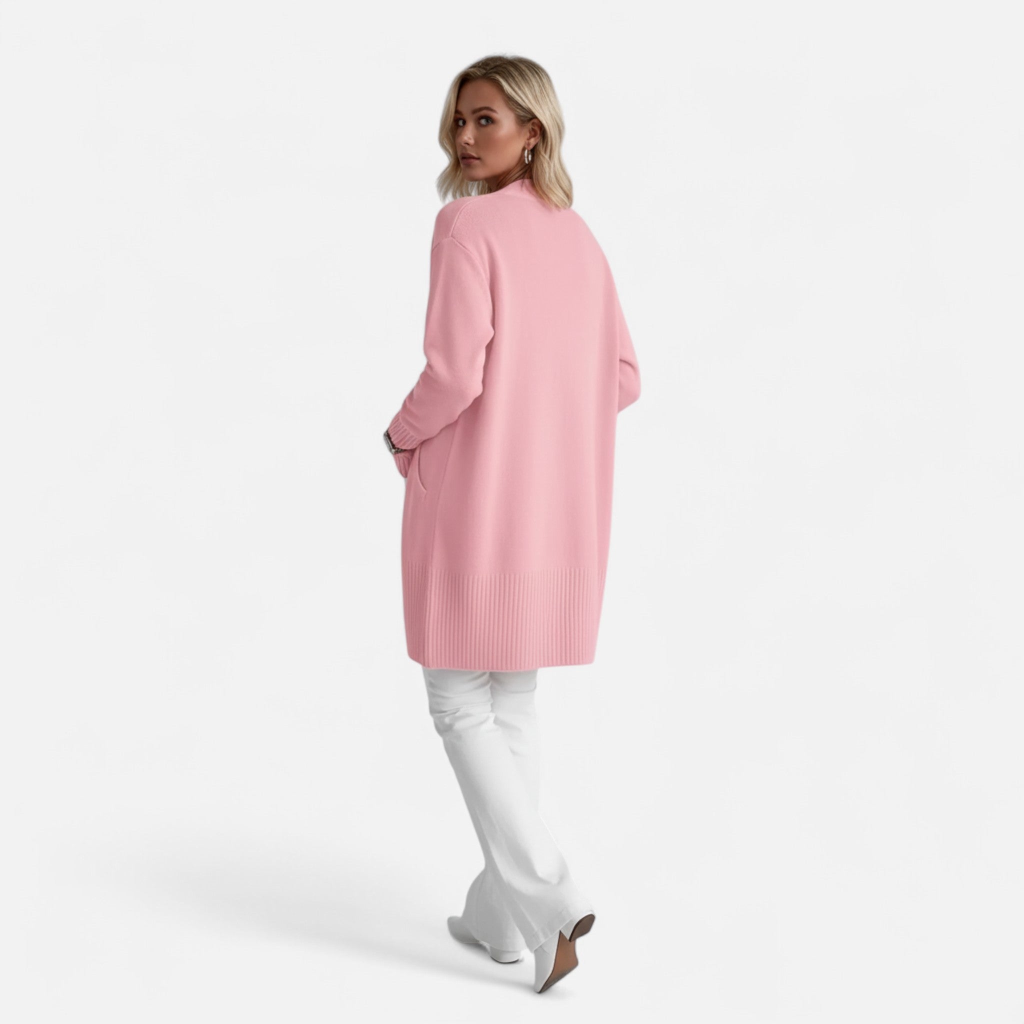 Elvaine | Women’s Knit Cardigan – Vibrant Autumn Elegance