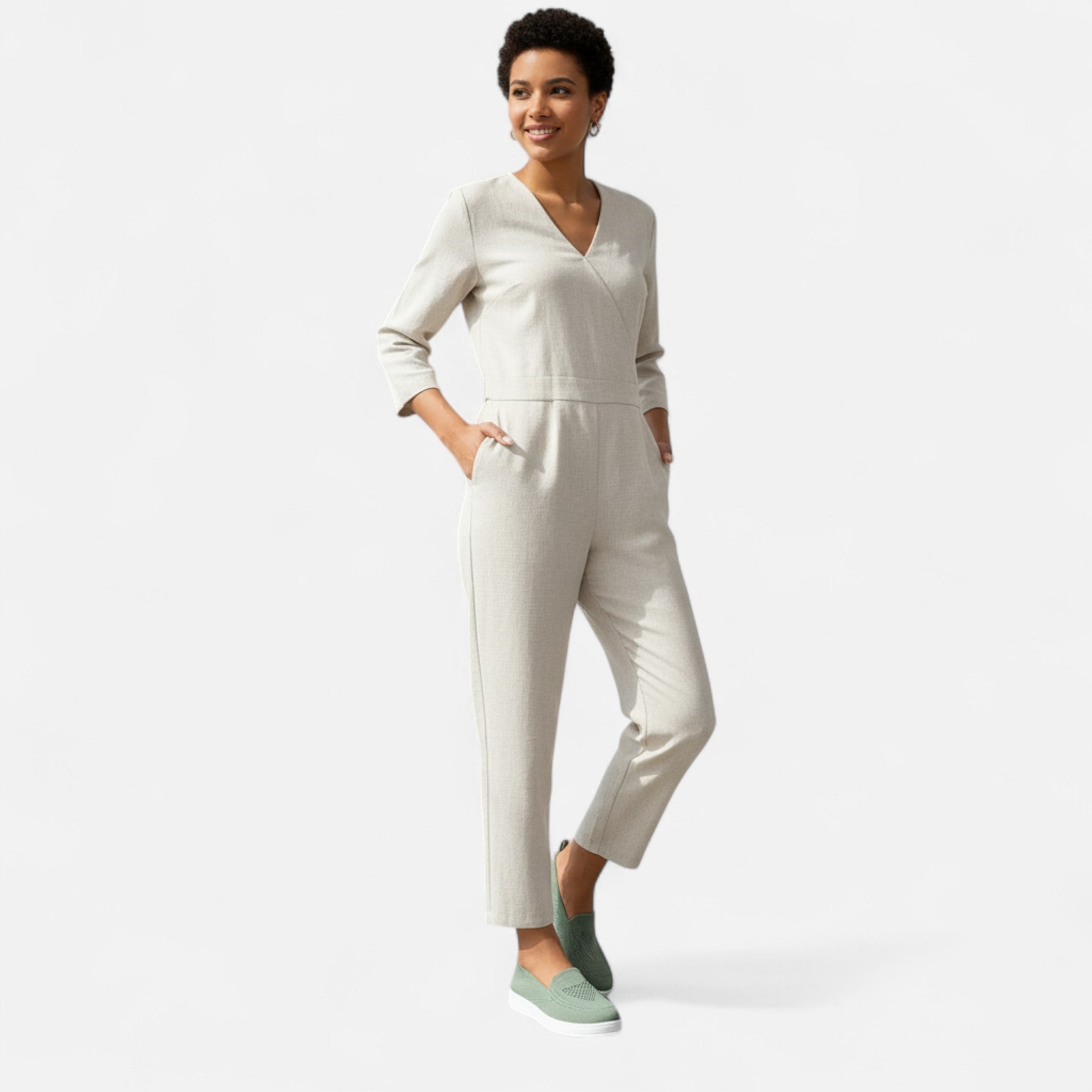 Elvaine | Women’s Knit Flats – Lightweight Slip-On Elegance