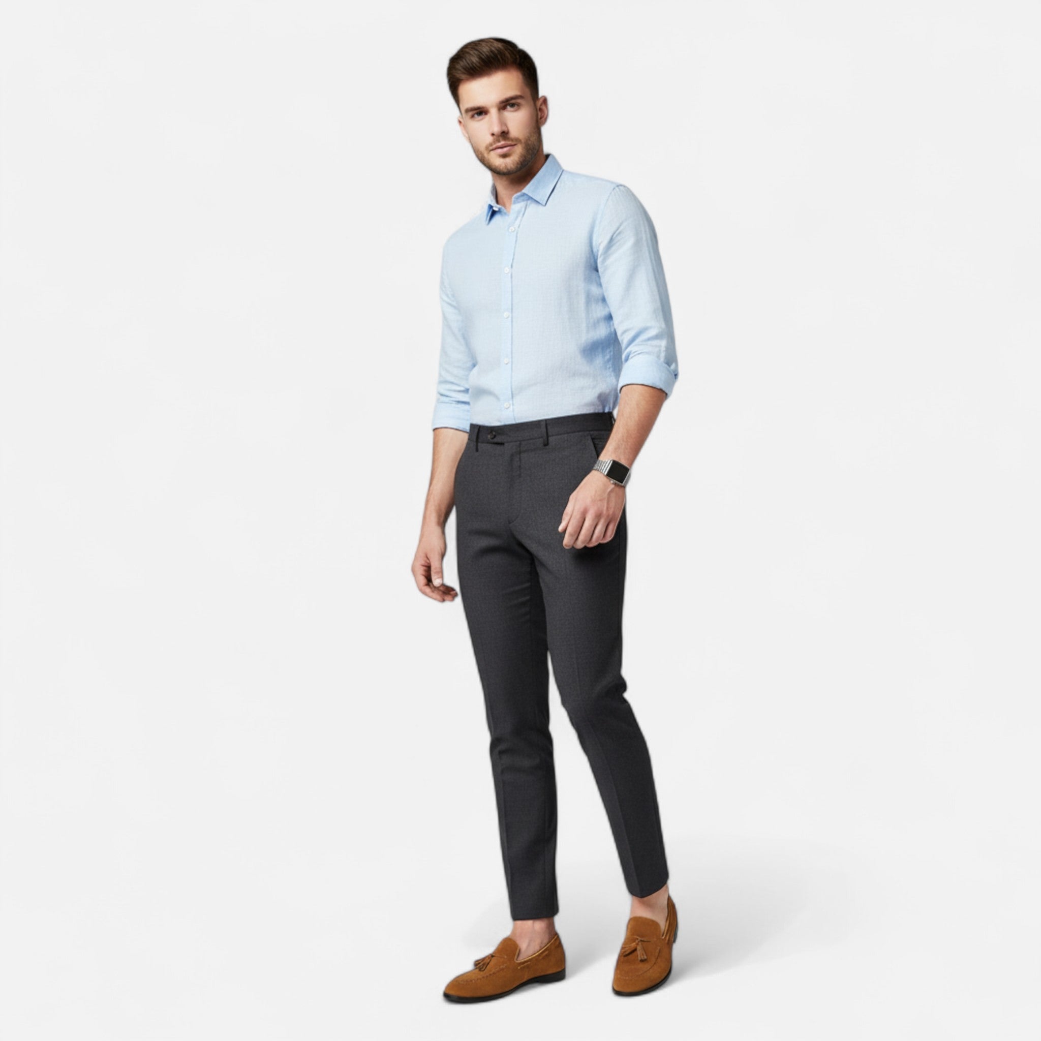 Elvaine | Men’s Tassel Loafers – Classic English Style