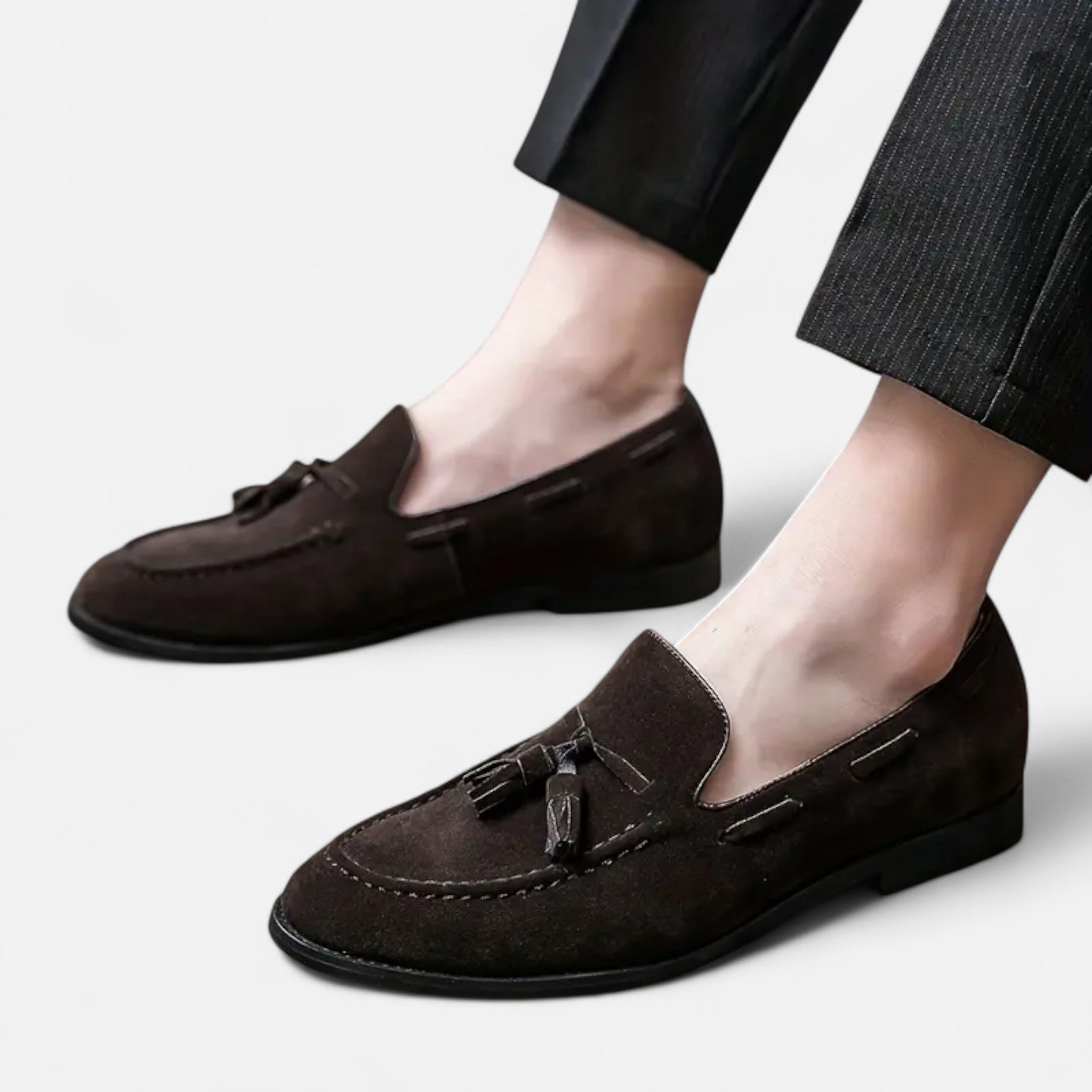 Elvaine | Men’s Tassel Loafers – Classic English Style