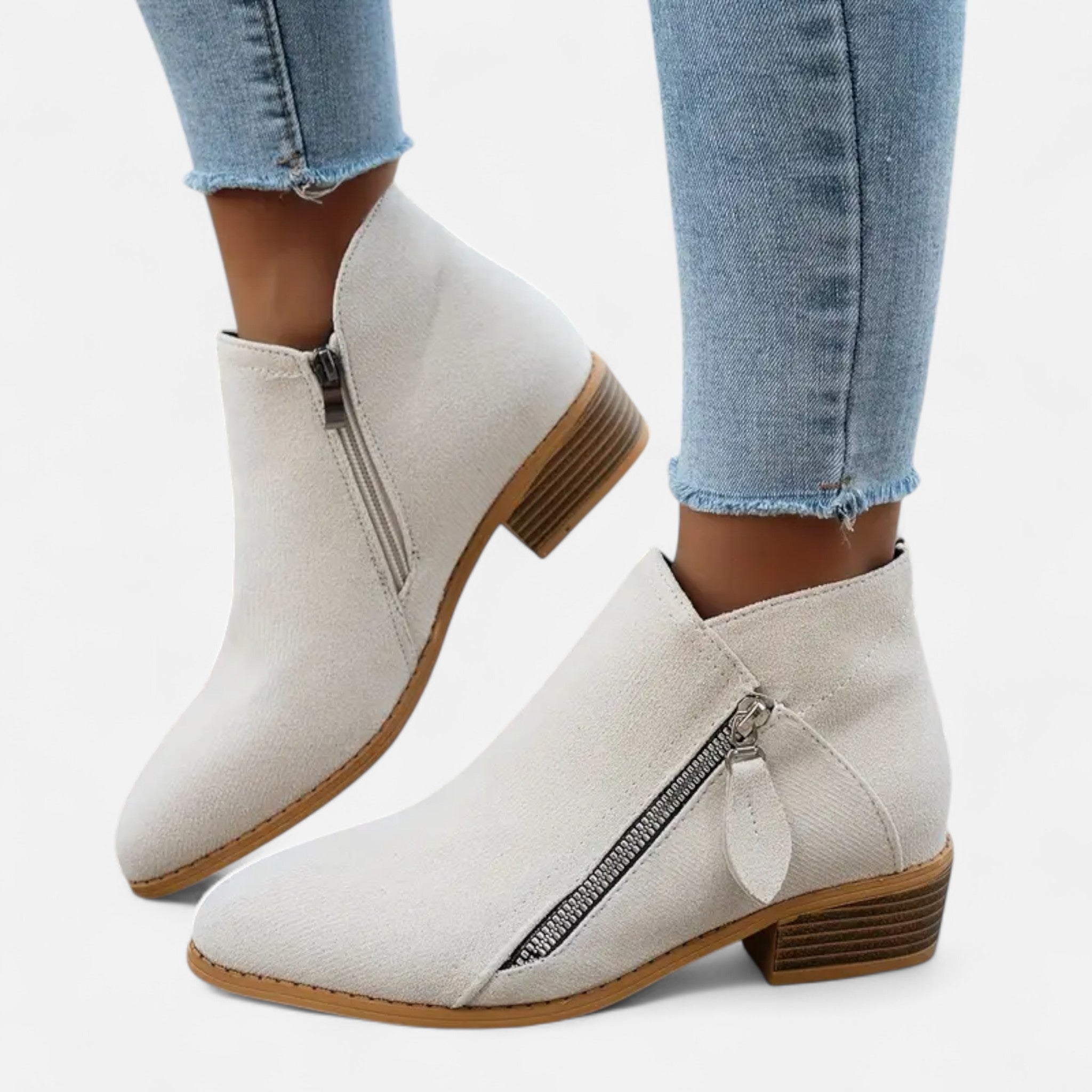 Elvaine | Women’s Ankle Boots – Elegant Pointed-Toe Design