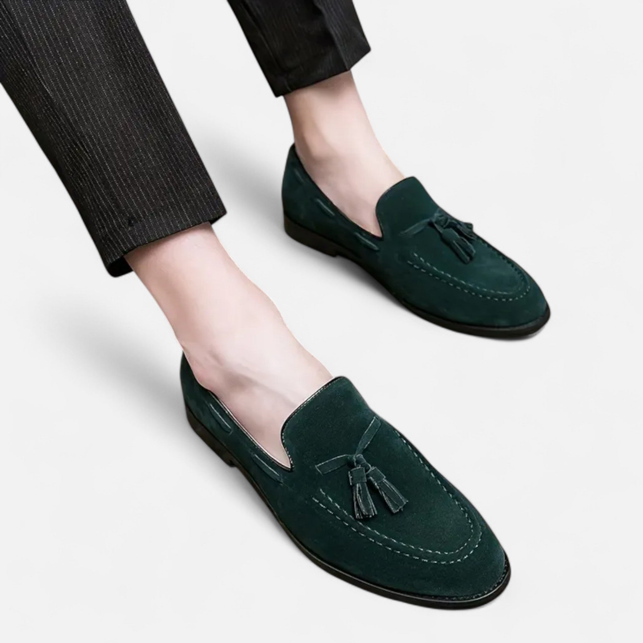Elvaine | Men’s Tassel Loafers – Classic English Style