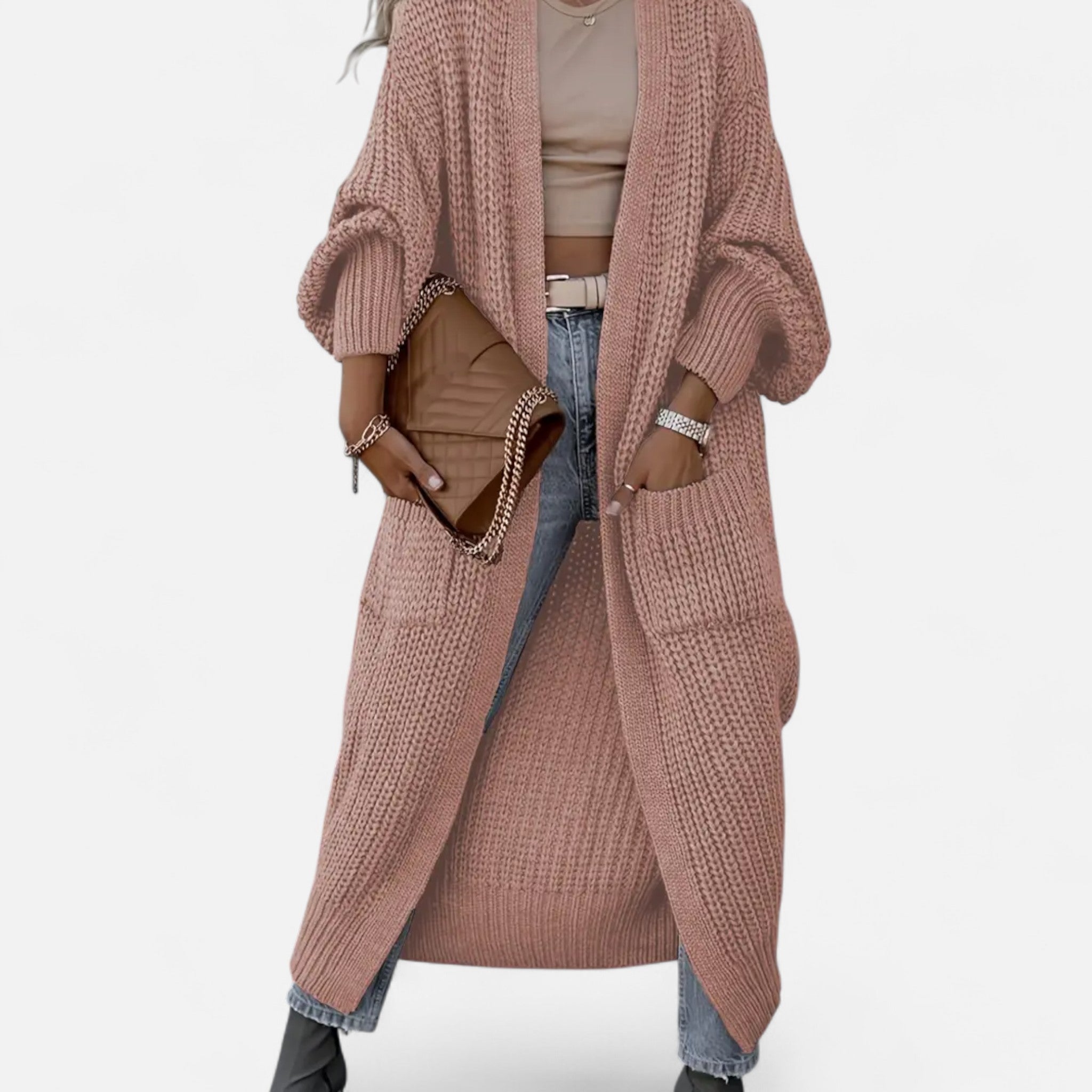 Elvaine | Women’s Long Sleeve Cardigan – Heritage Layering Piece