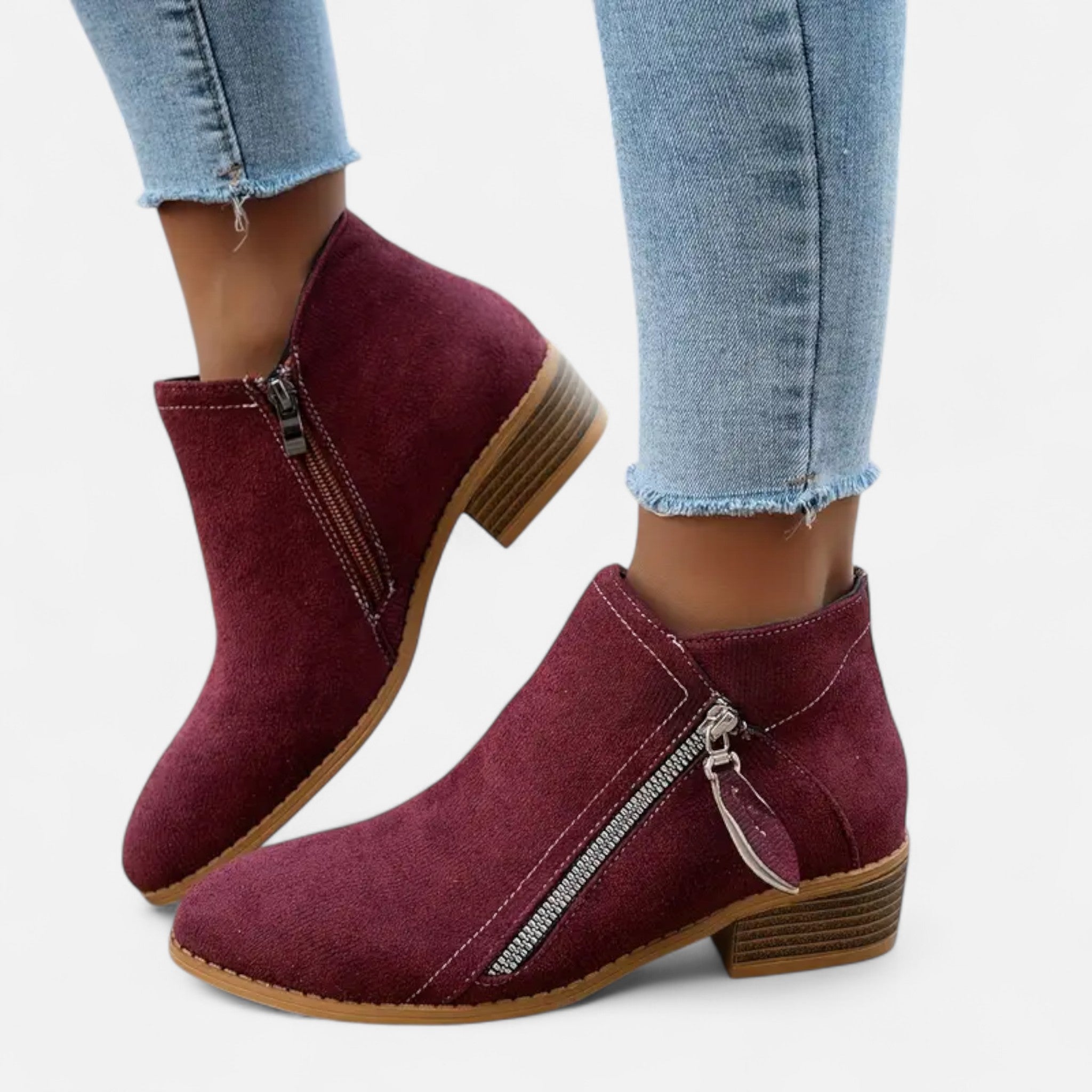 Elvaine | Women’s Ankle Boots – Elegant Pointed-Toe Design