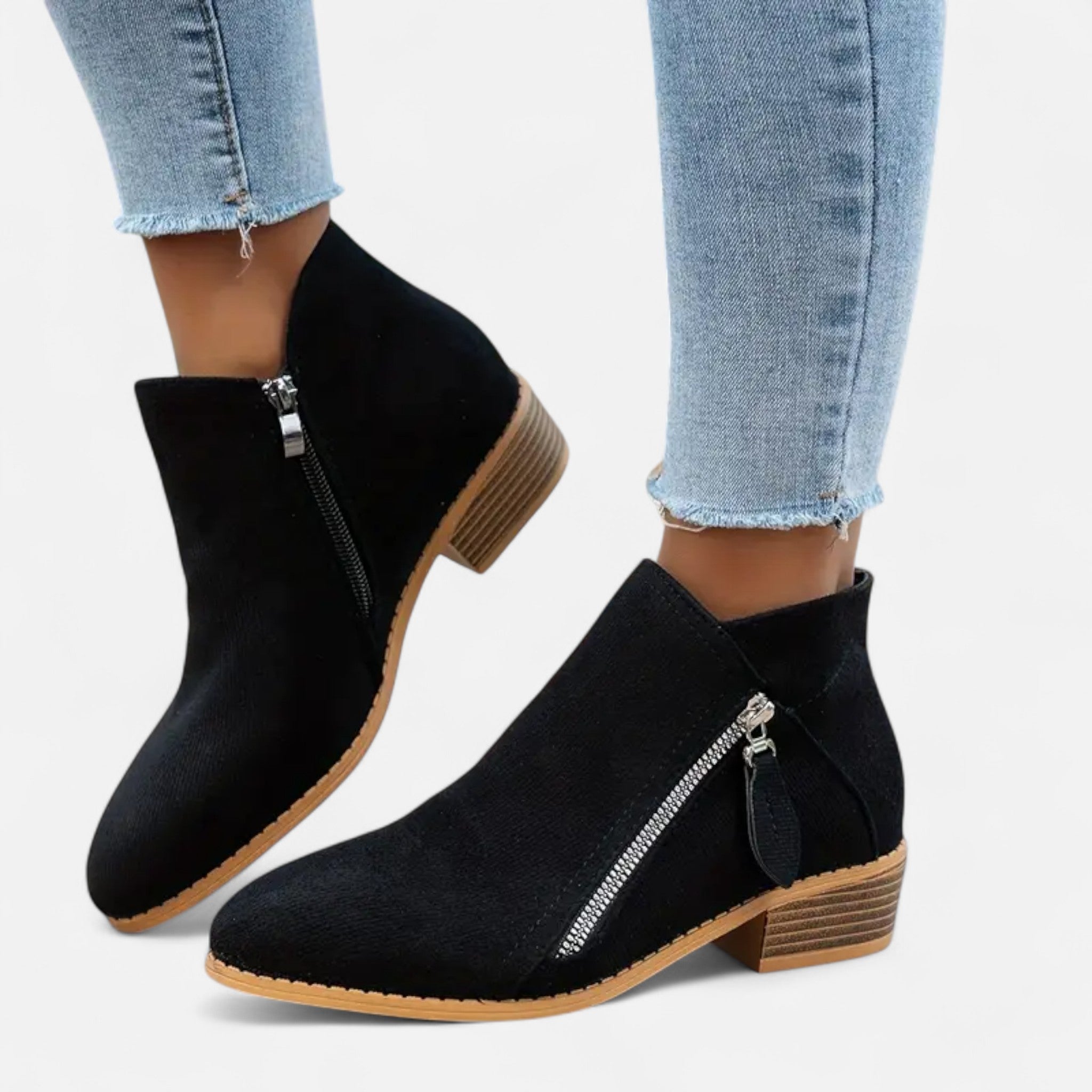 Elvaine | Women’s Ankle Boots – Elegant Pointed-Toe Design