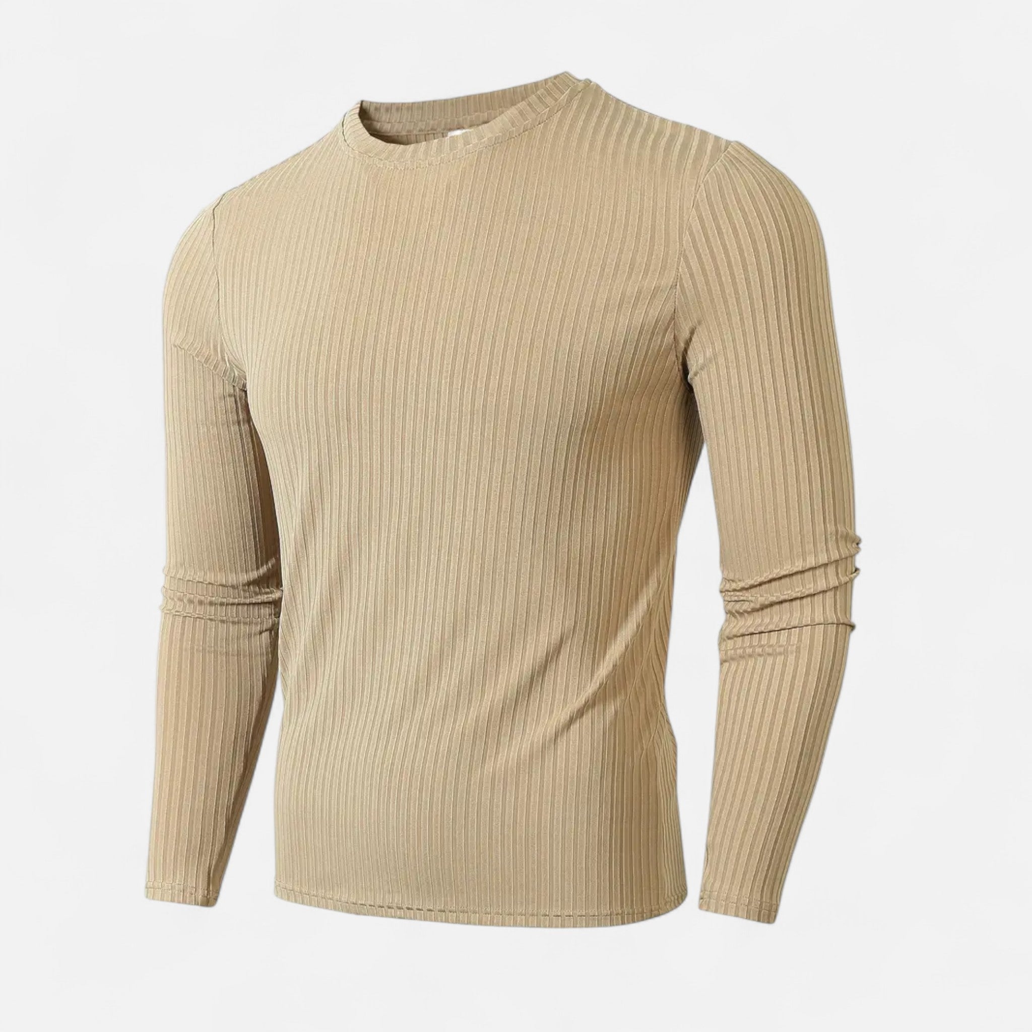 Elvaine | Men’s Ribbed Stretch Top – Heritage Simplicity