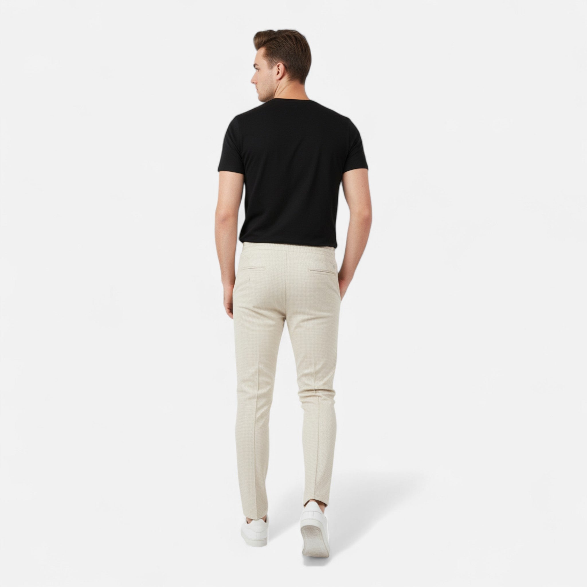Elvaine | Men’s Waffle Knit Pants – Modern Elegance