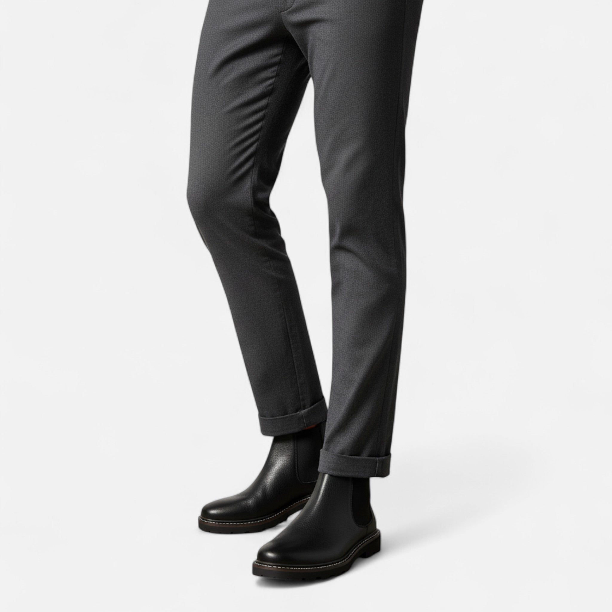 Elvaine | Men’s Vintage Boots – Classic Round-Toe Style