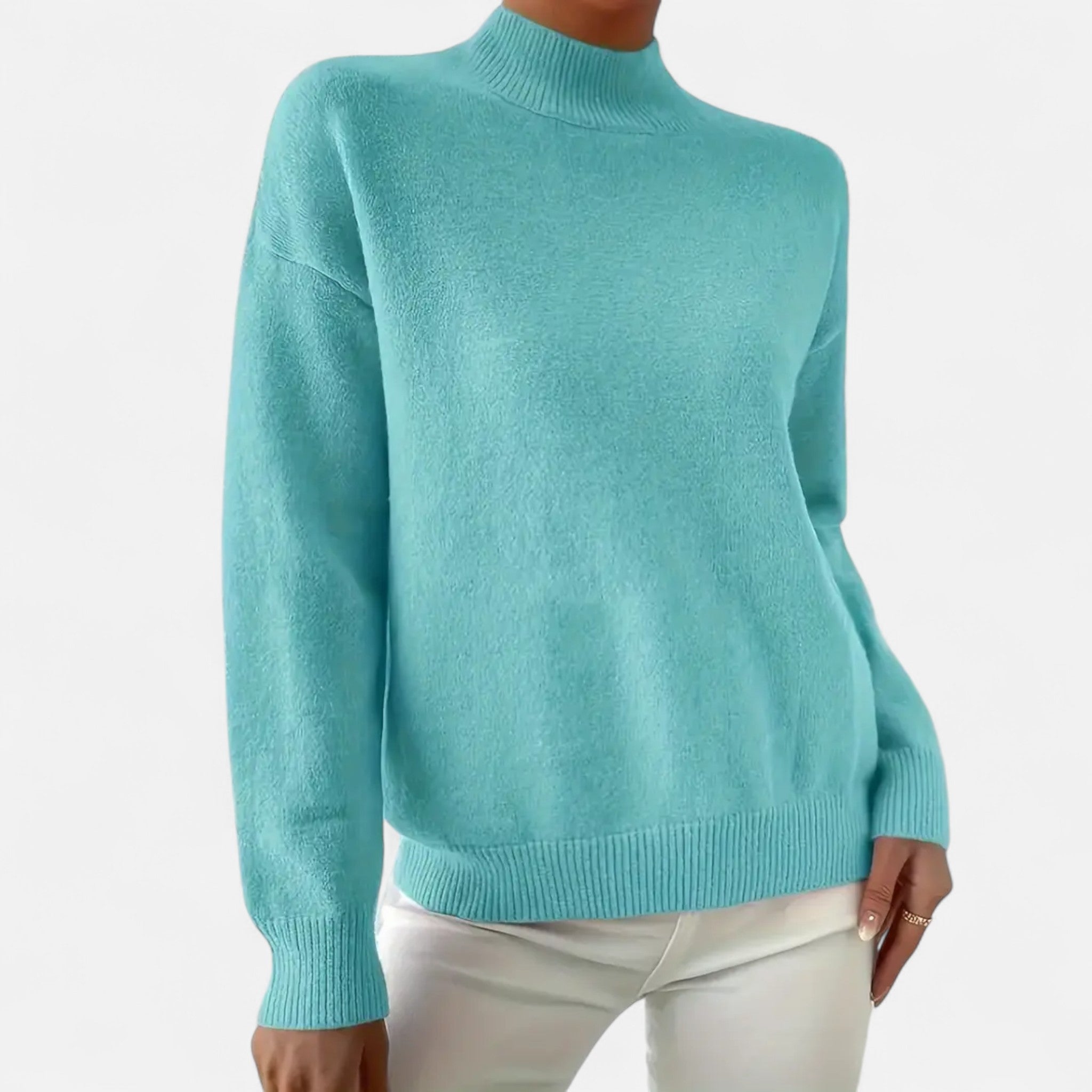 Elvaine | Women’s Round Neck Pullover – Refined All-Season Style