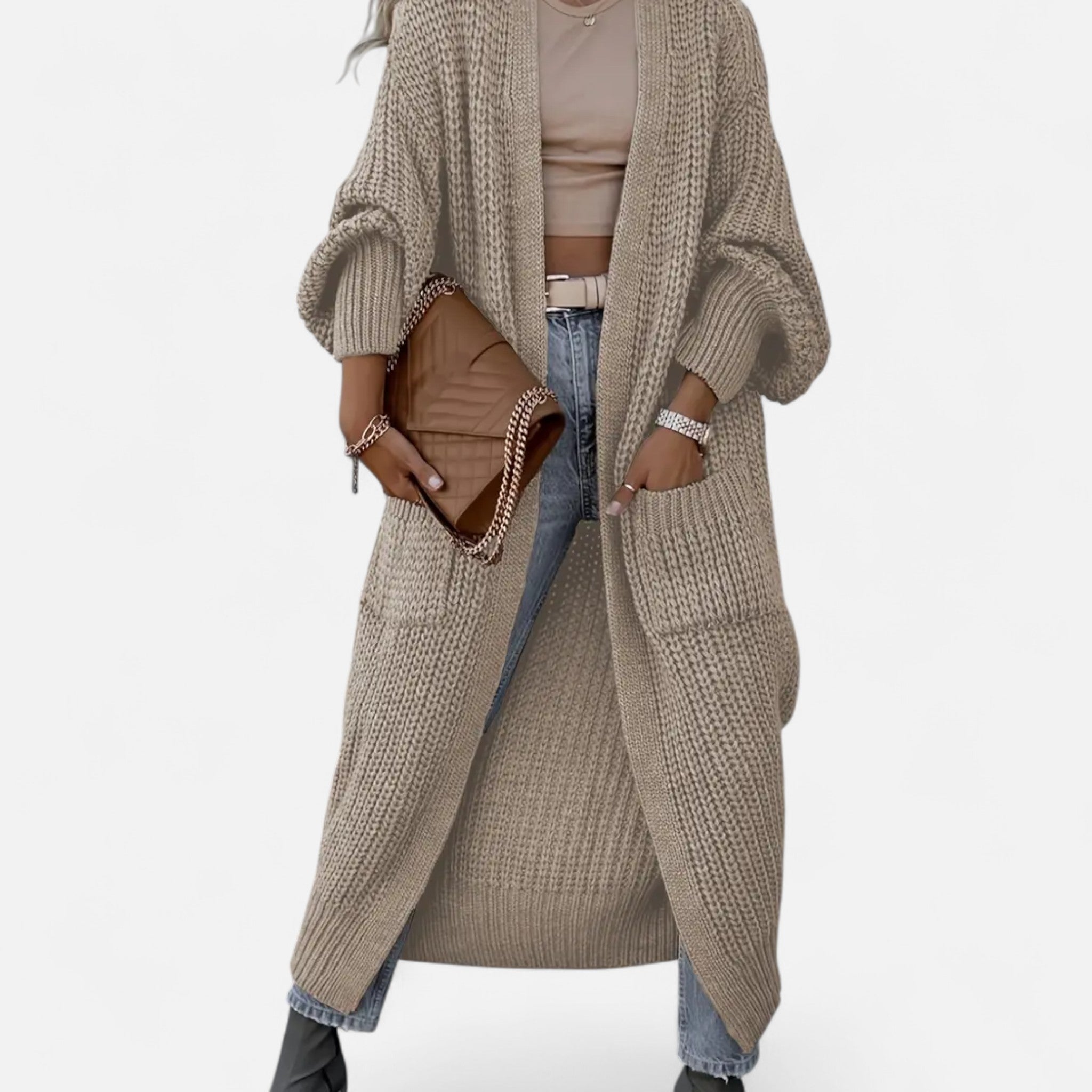 Elvaine | Women’s Long Sleeve Cardigan – Heritage Layering Piece