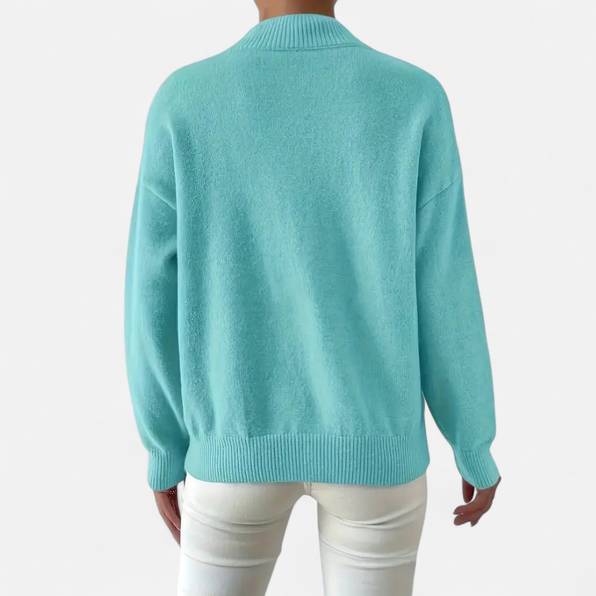 Elvaine | Women’s Round Neck Pullover – Refined All-Season Style